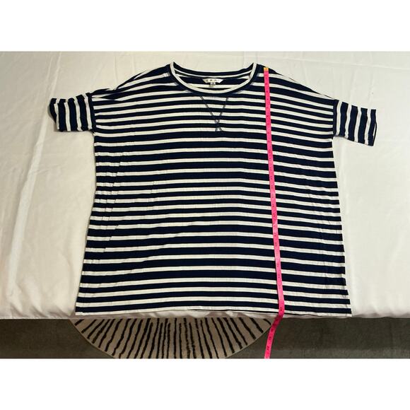 Cabi Women’s Navy & White Striped Tee - Size Small (SKU 0246) - Picture 9 of 10